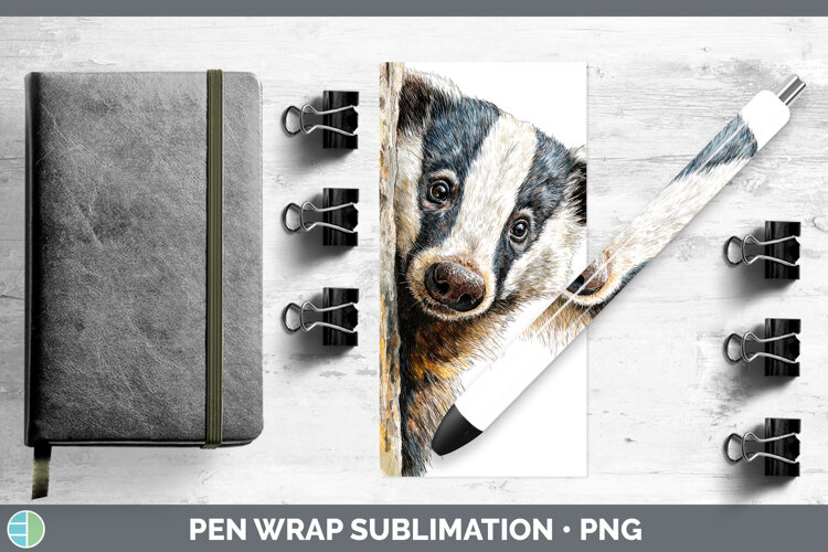 GorgeousWoodland Tree Peek Pen Wrap design.