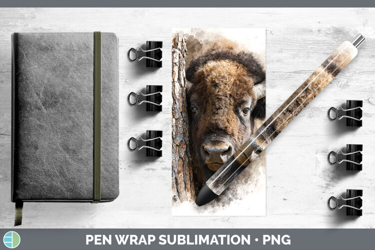 GorgeousWoodland Tree Peek Pen Wrap design.
