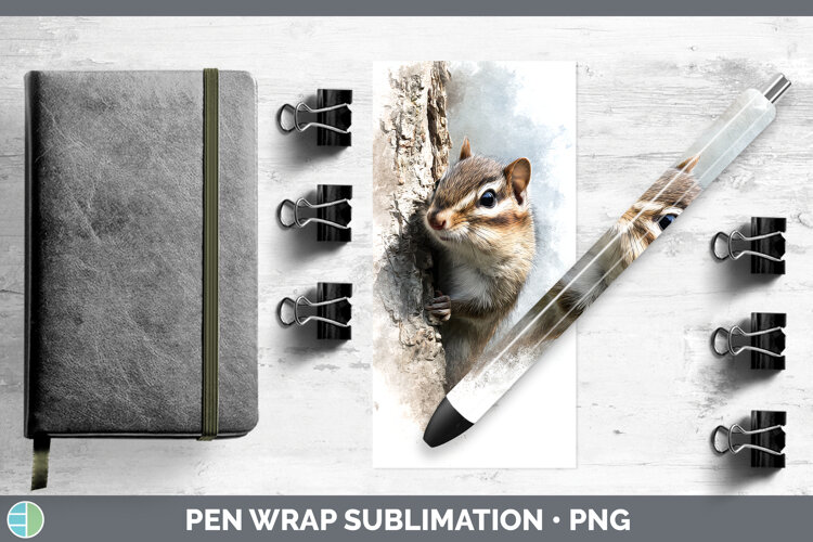 GorgeousWoodland Tree Peek Pen Wrap design.