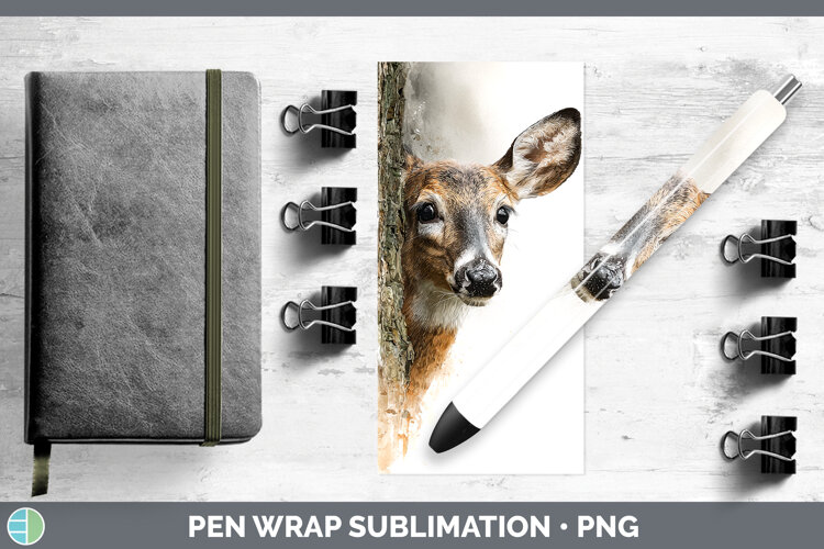 GorgeousWoodland Tree Peek Pen Wrap design.