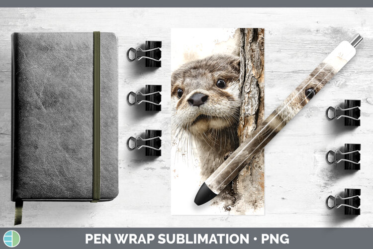 GorgeousWoodland Tree Peek Pen Wrap design.