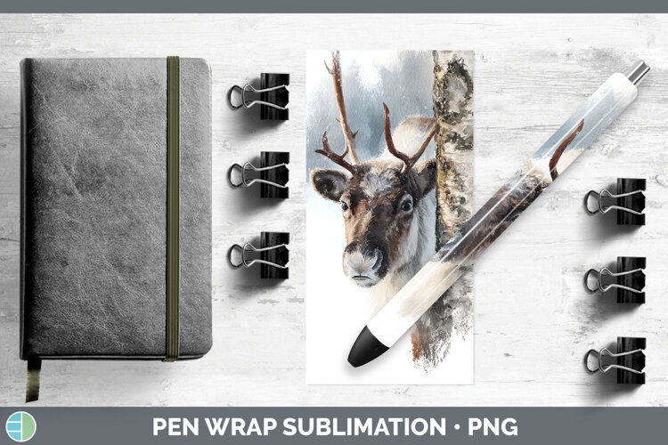 GorgeousWoodland Tree Peek Pen Wrap design.