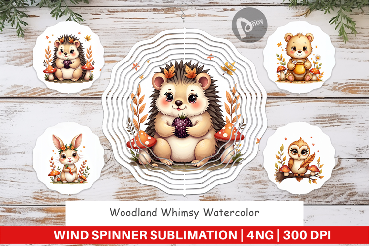 Woodland Whimsy Wind Spinner