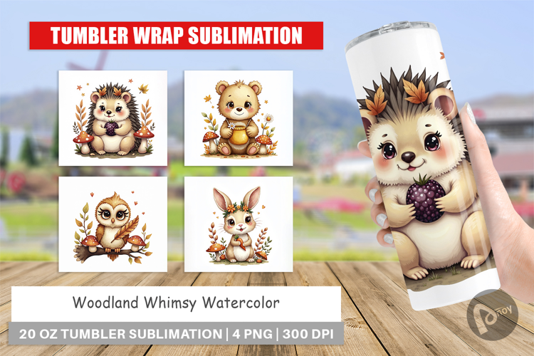 Woodland Whimsy Tumbler