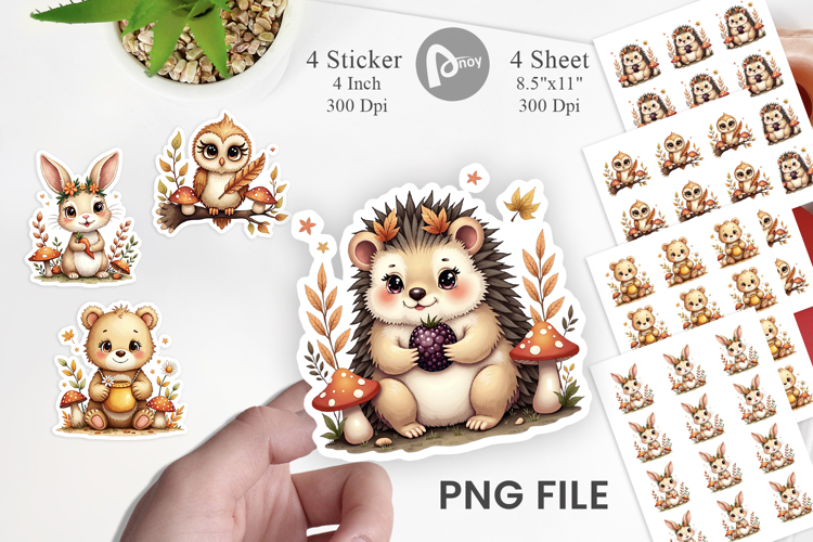 Woodland Whimsy Sticker
