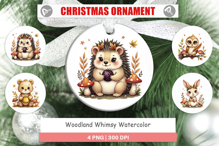 Woodland Whimsy Ornament example image 1