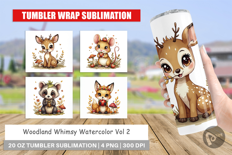 Woodland Whimsy Tumbler
