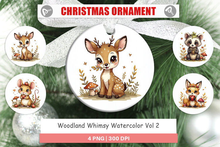 Woodland Whimsy Ornament example image 1