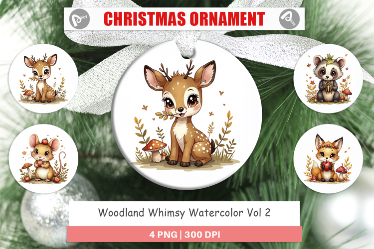 Woodland Whimsy Ornament