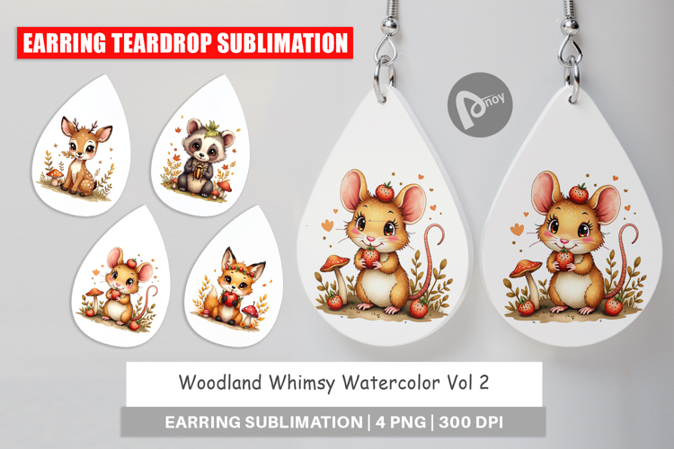 Woodland Whimsy Earring