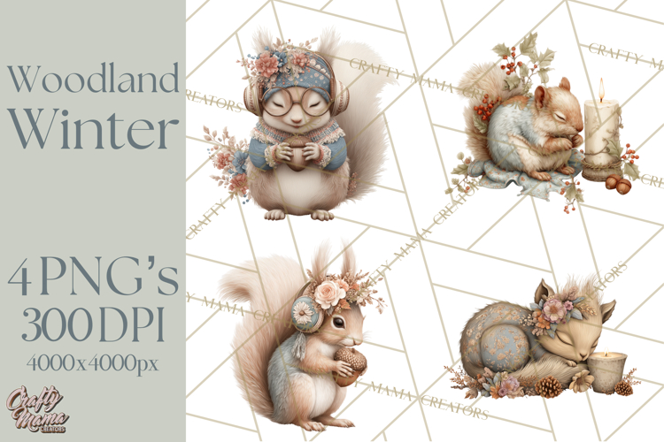 Winter Animals Clipart Image 9