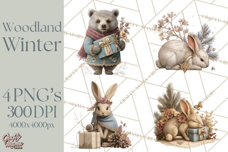 Winter Animals Clipart Image 12