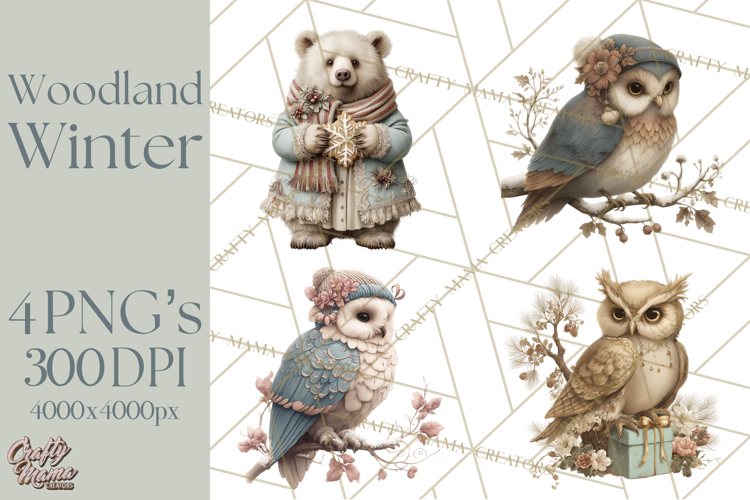 Winter Animals Clipart Image 14