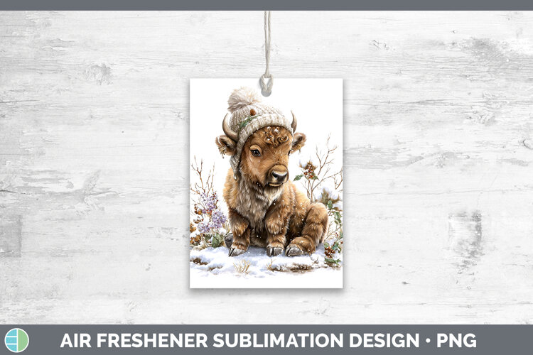 GorgeousWoodland Winter Knit Hat Air Freshener design.