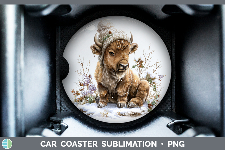 Car Coaster Sublimation Designs