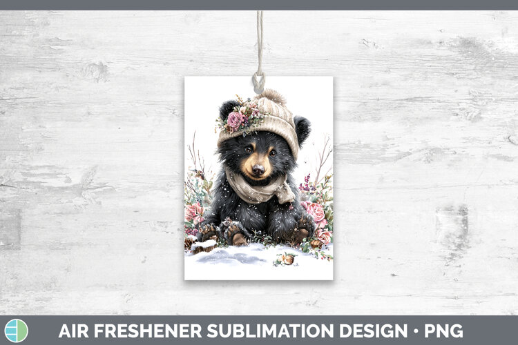 GorgeousWoodland Winter Knit Hat Air Freshener design.