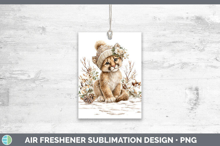 GorgeousWoodland Winter Knit Hat Air Freshener design.