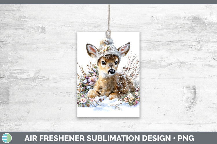 GorgeousWoodland Winter Knit Hat Air Freshener design.
