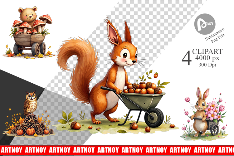 Woodland Wonders Clipart