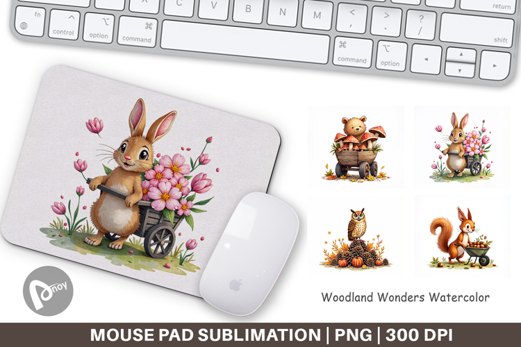 Woodland Wonders Mouse Pad
