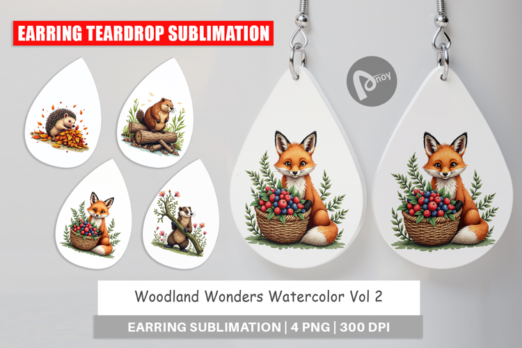 Woodland Wonders Earring