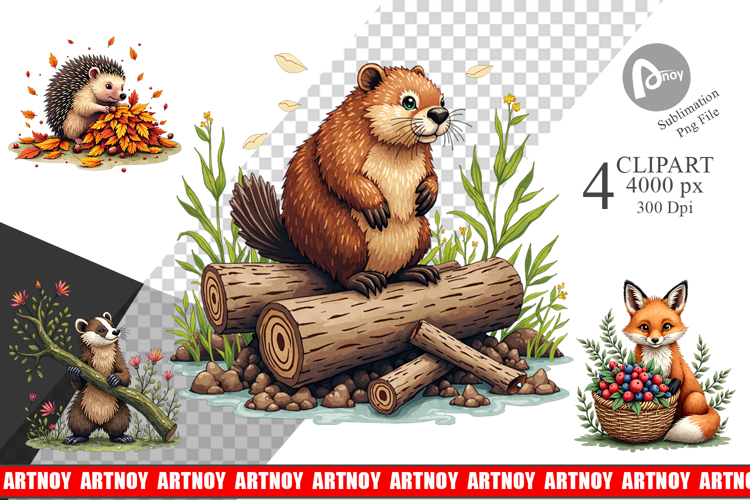 Woodland Wonders Clipart