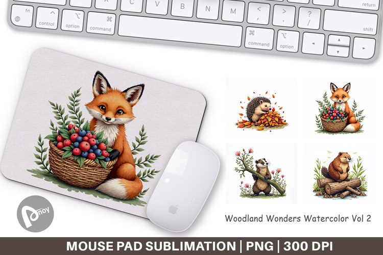 Woodland Wonders Mouse Pad