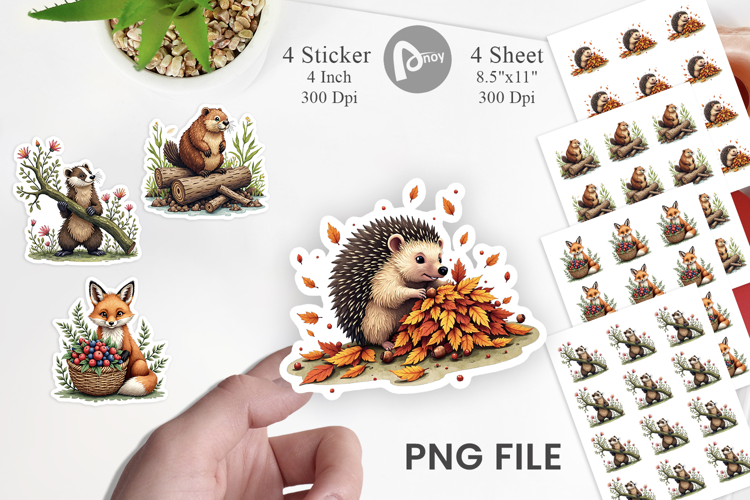 Woodland Wonders Sticker