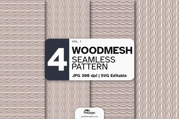 WOODMESH Vol. 1 Seamless Pattern