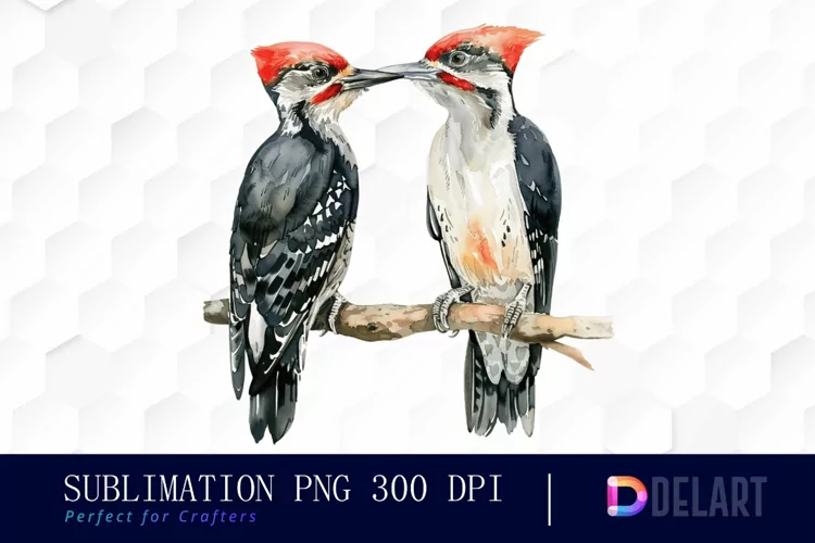 Woodpeckers Graphics Clipart