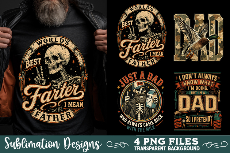 Dad sublimation PNG, Father 4 PNG, Fathers day PNG