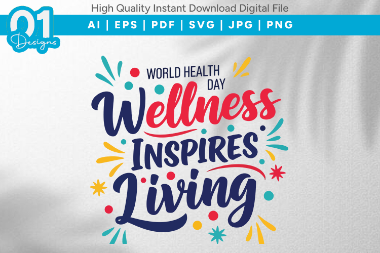 Wellness Inspires Living SVG
