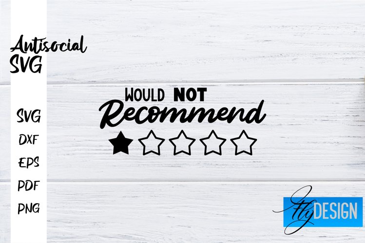 Antisocial Quotes SVG | Sarcastic Quotes|Funny Quotes Design
