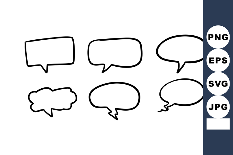 Speech Bubble Clipart Image 16