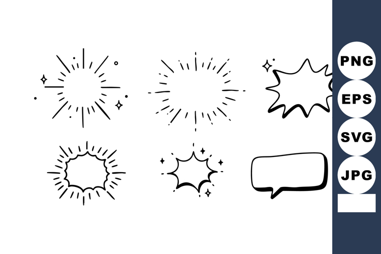  Sunburst Clipart