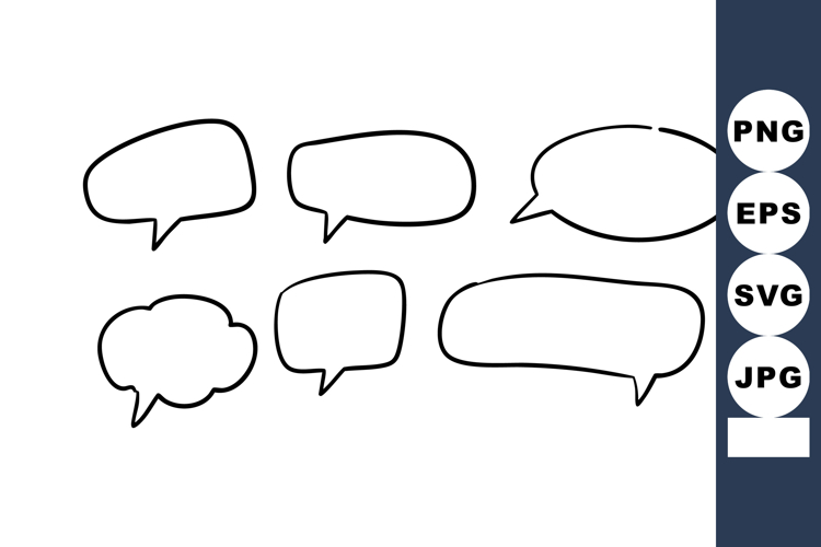 Speech Bubble Clipart Image 12