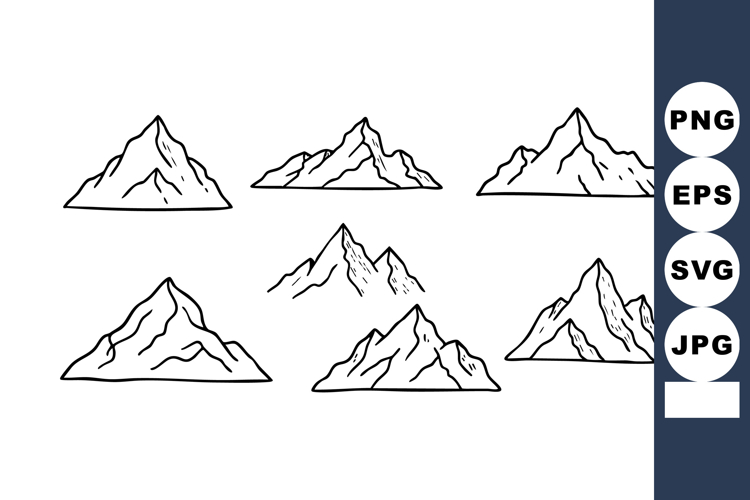 Mountain Vector Image 14
