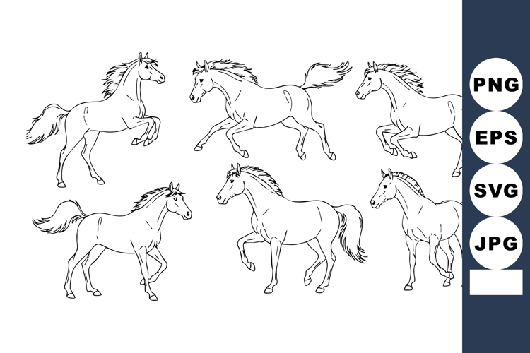 Horse Clipart Image 19