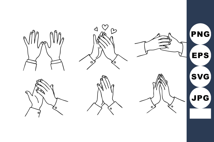 Praying Clipart Image 8