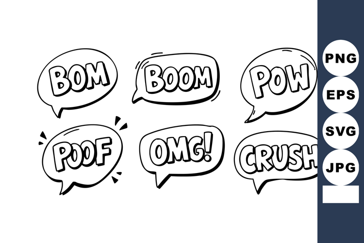 Speech Bubble Clipart Image 18