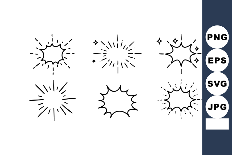  Sunburst Clipart Image 3
