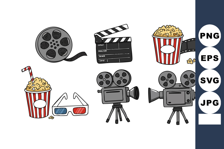 Popcorn Clipart Image 2