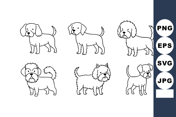 Puppy Illustration Image 24