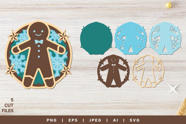 Gingerbread Clipart Image 10