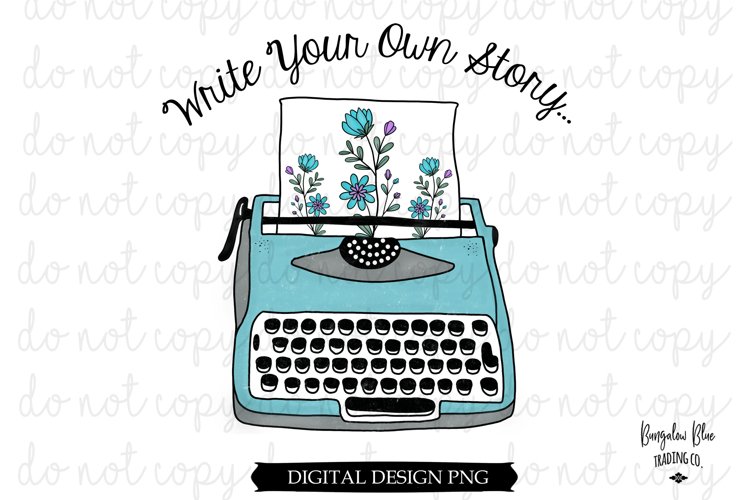Typewriter Clipart Image 10