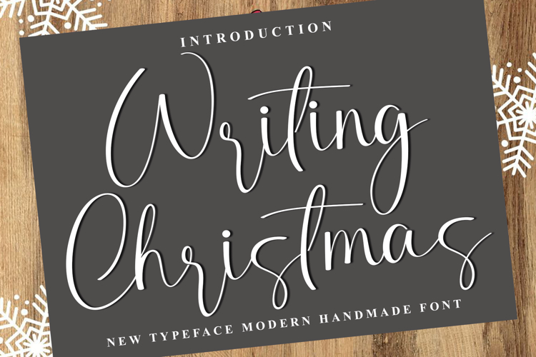 Writing Christmas