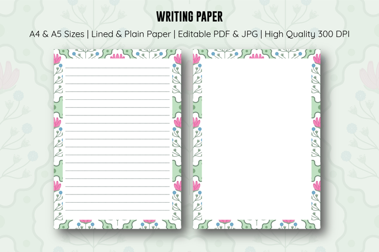 Printable Paper Flower Template Image 17