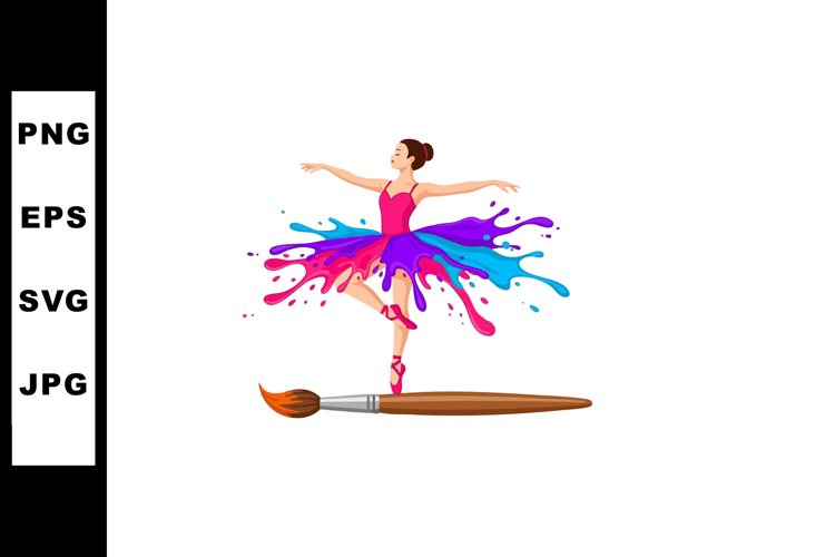 Ballerina Clipart Image 12