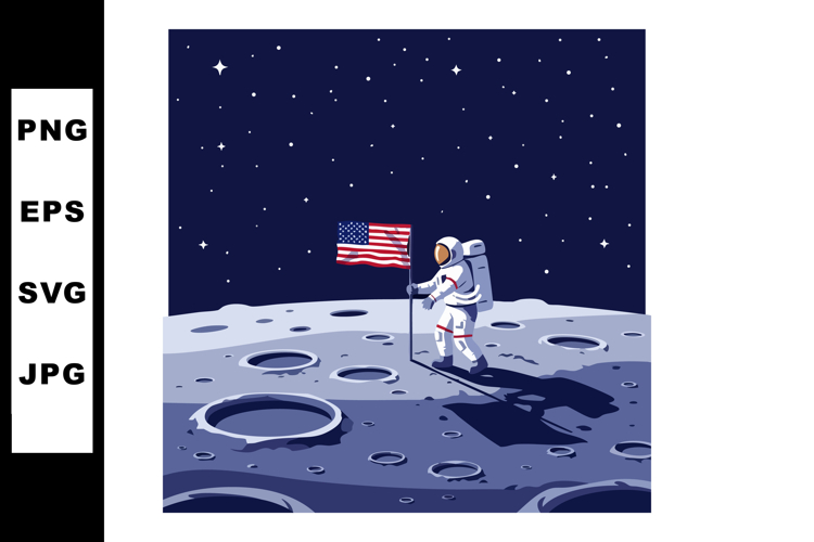 Astronaut Clipart Image 8