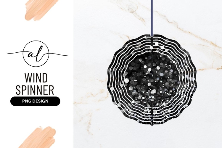 Round wind spinner png design